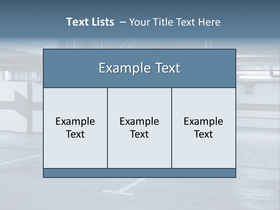 Perspective Life Car PowerPoint Template