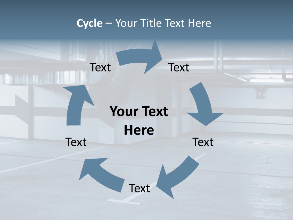Perspective Life Car PowerPoint Template