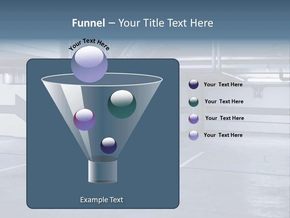 Perspective Life Car PowerPoint Template