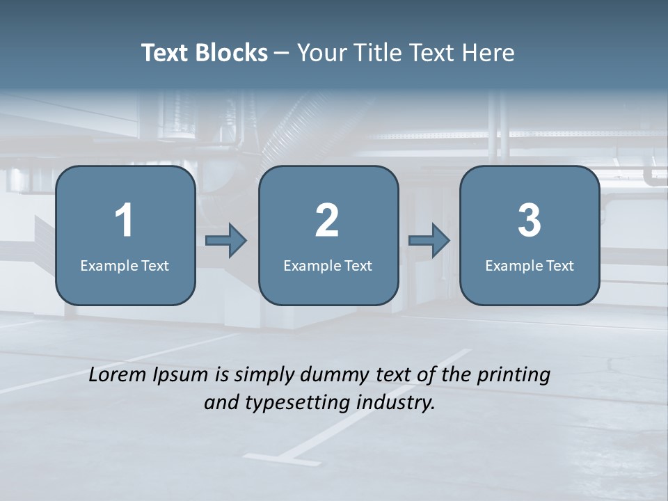 Perspective Life Car PowerPoint Template