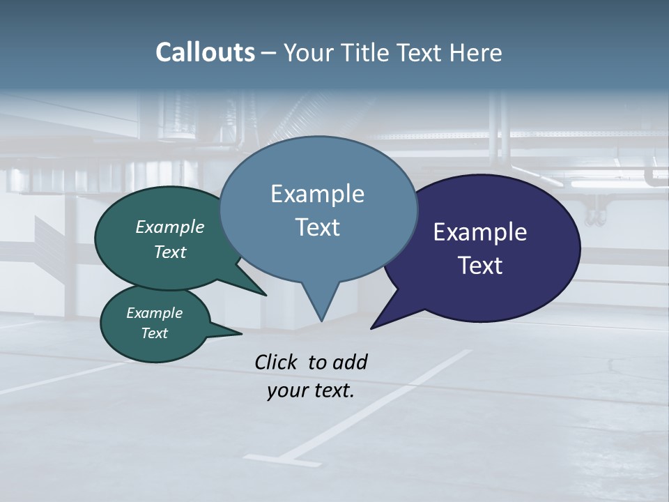 Perspective Life Car PowerPoint Template