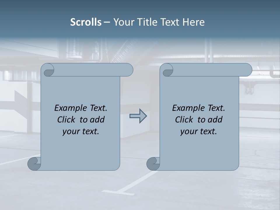 Perspective Life Car PowerPoint Template