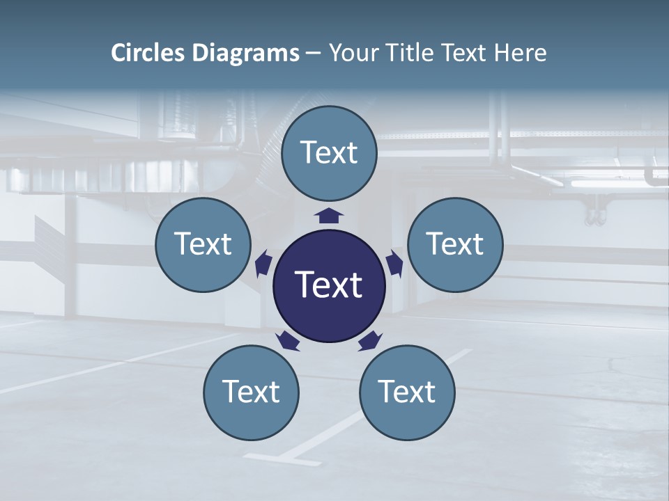 Perspective Life Car PowerPoint Template