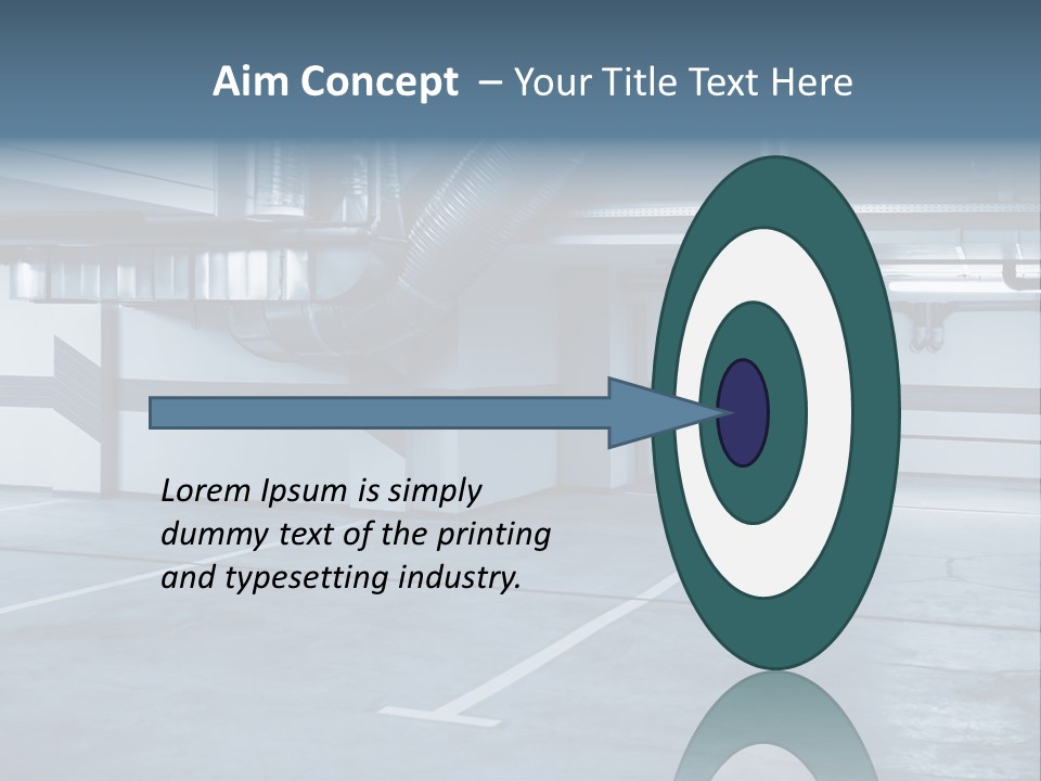 Perspective Life Car PowerPoint Template