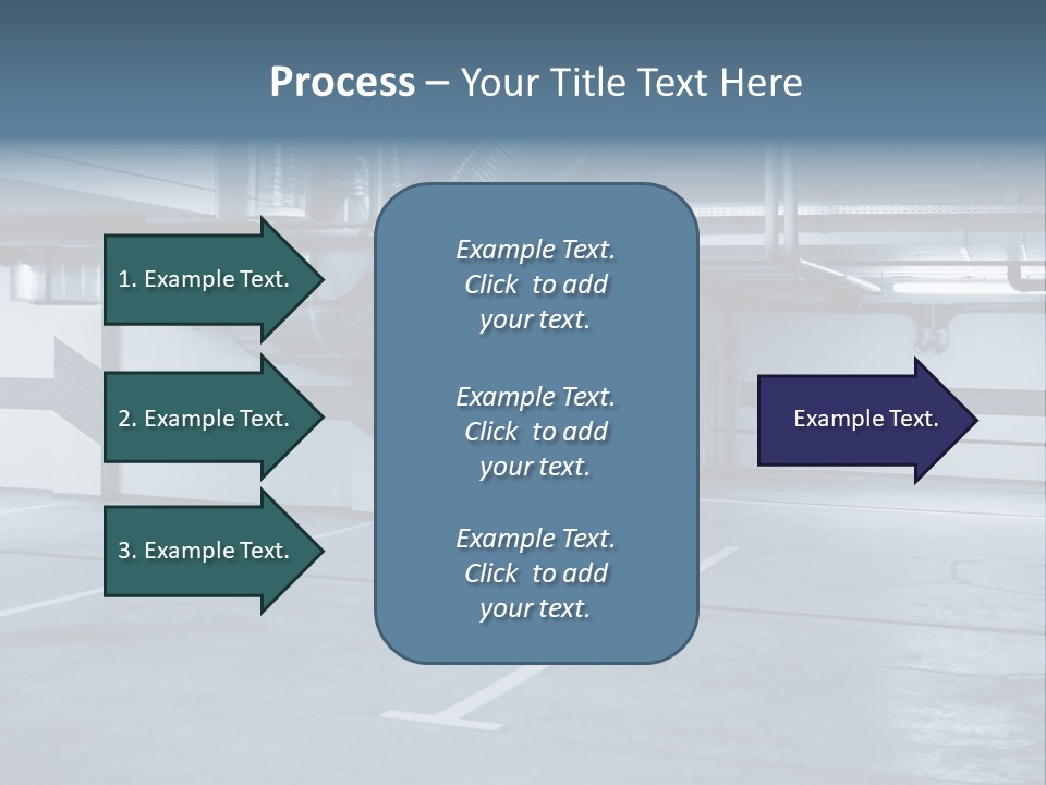 Perspective Life Car PowerPoint Template