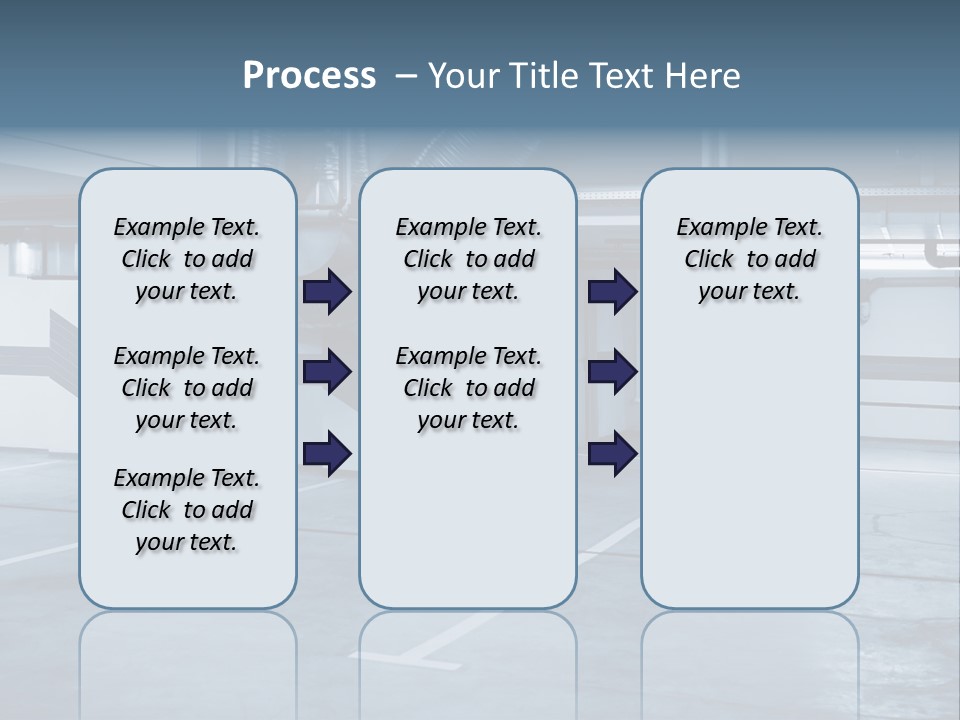 Perspective Life Car PowerPoint Template