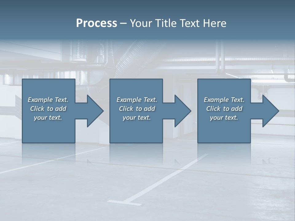 Perspective Life Car PowerPoint Template
