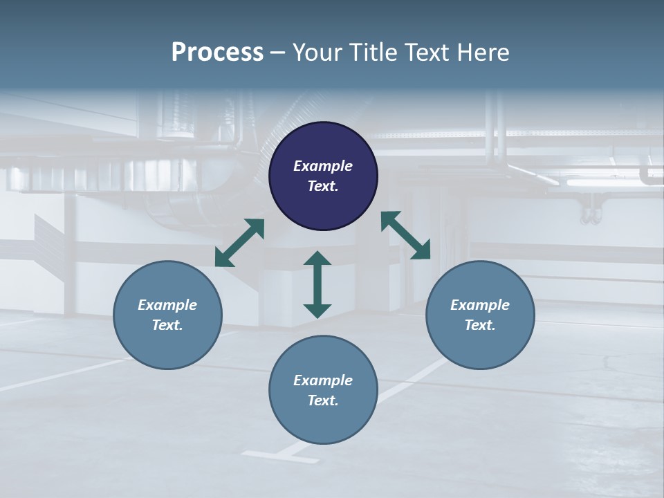 Perspective Life Car PowerPoint Template