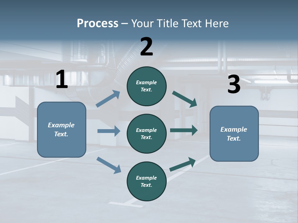 Perspective Life Car PowerPoint Template
