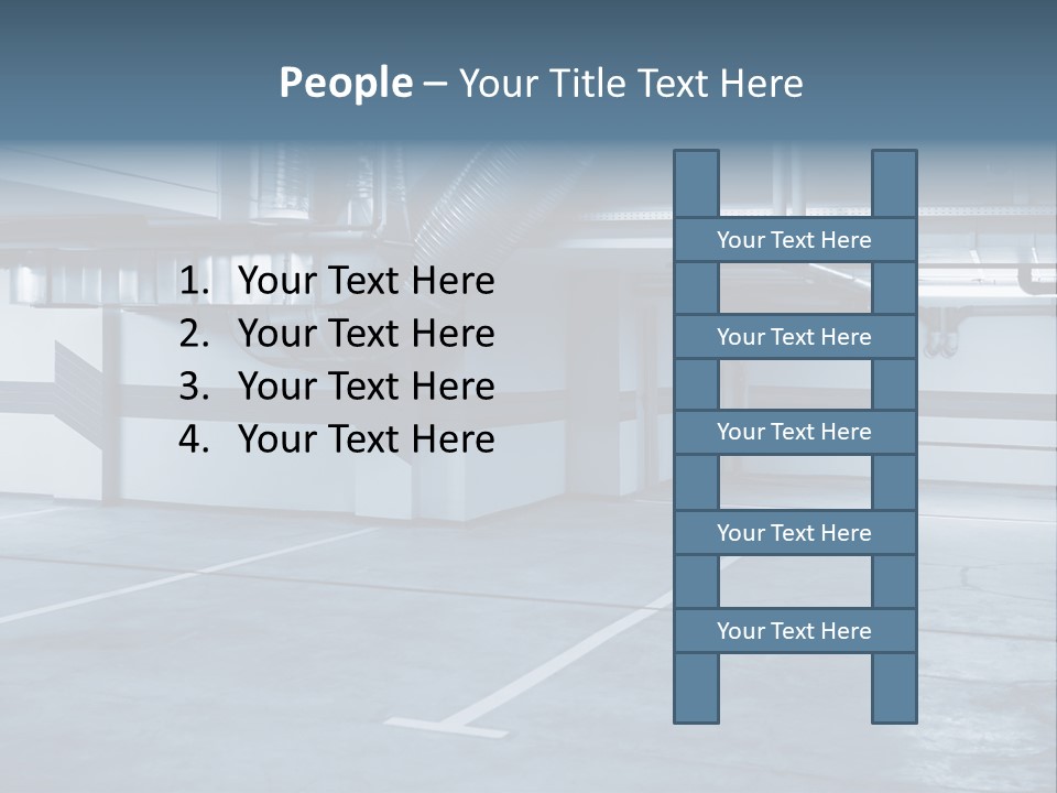 Perspective Life Car PowerPoint Template