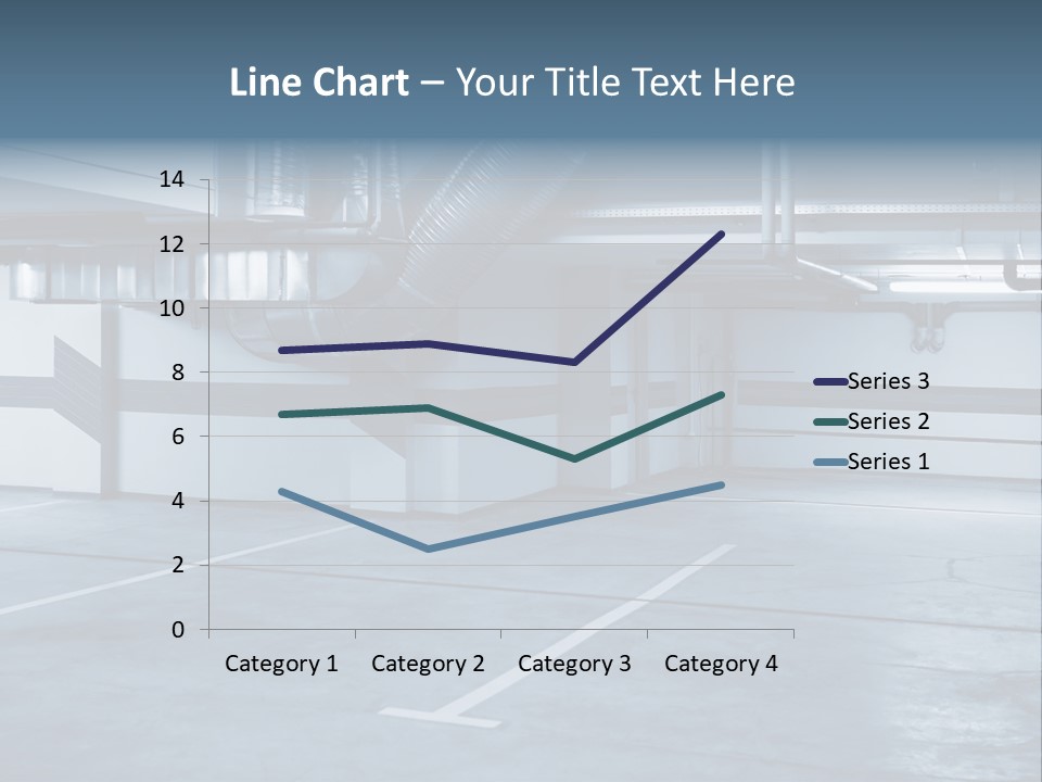 Perspective Life Car PowerPoint Template