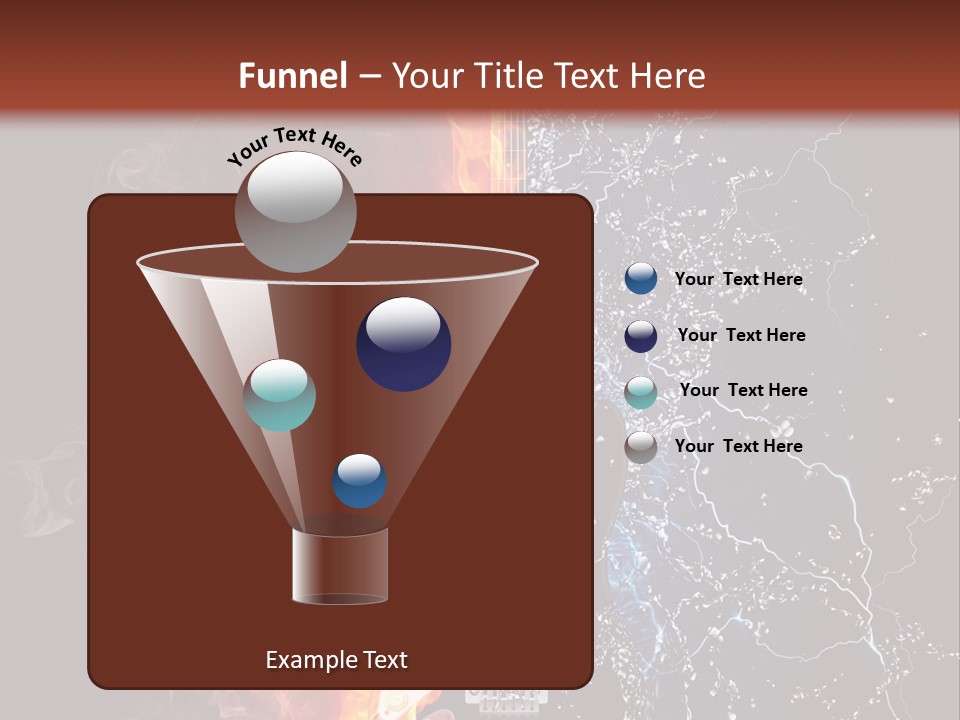 Instrument Design Back PowerPoint Template