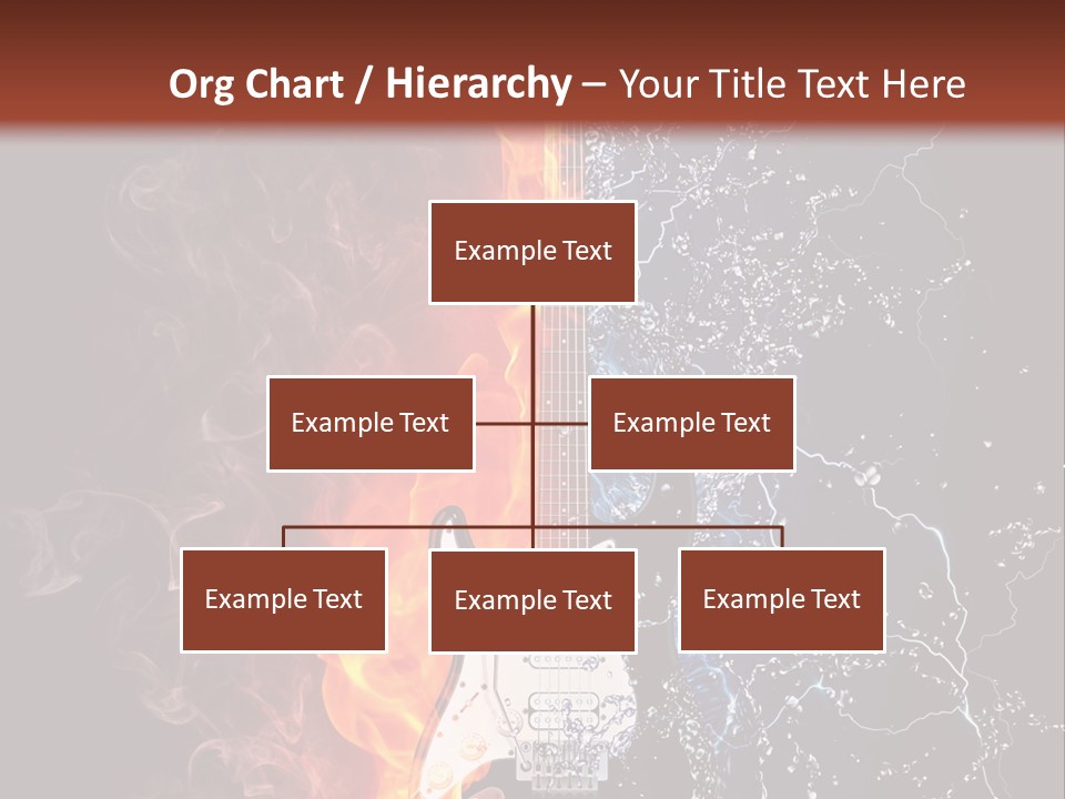 Instrument Design Back PowerPoint Template