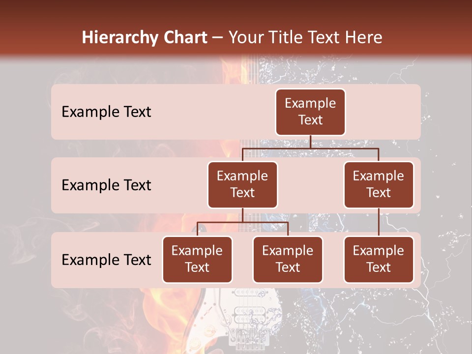 Instrument Design Back PowerPoint Template