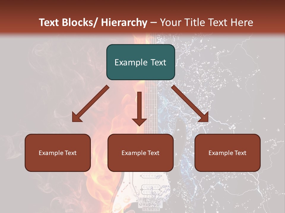 Instrument Design Back PowerPoint Template
