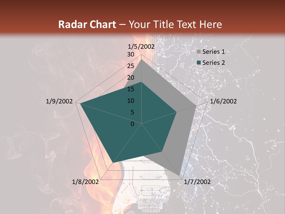 Instrument Design Back PowerPoint Template