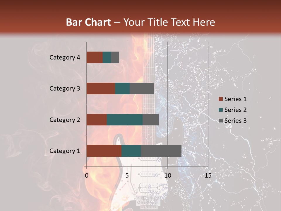 Instrument Design Back PowerPoint Template