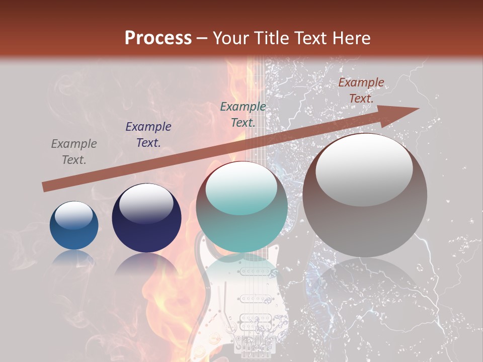 Instrument Design Back PowerPoint Template