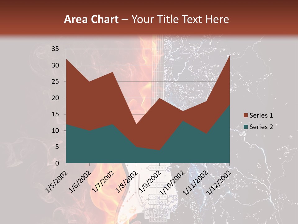 Instrument Design Back PowerPoint Template