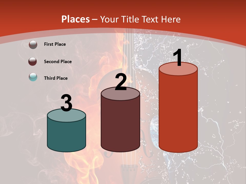 Old Fashioned Stringed Creativity PowerPoint Template