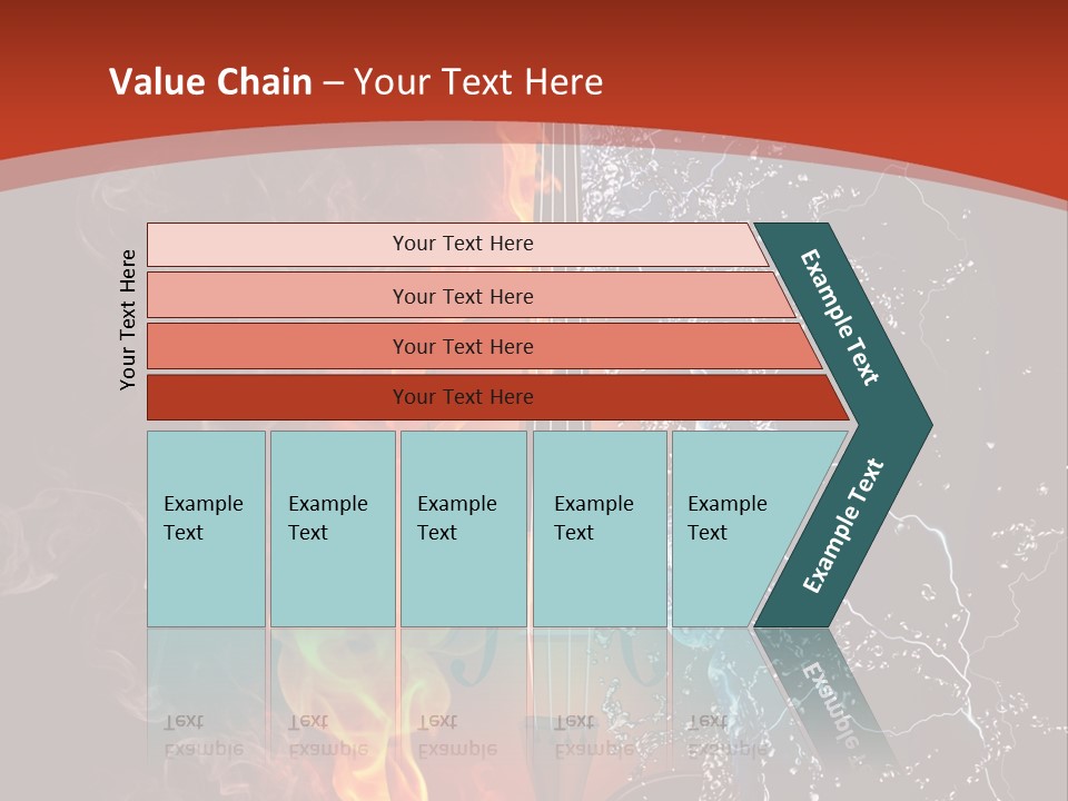 Old Fashioned Stringed Creativity PowerPoint Template