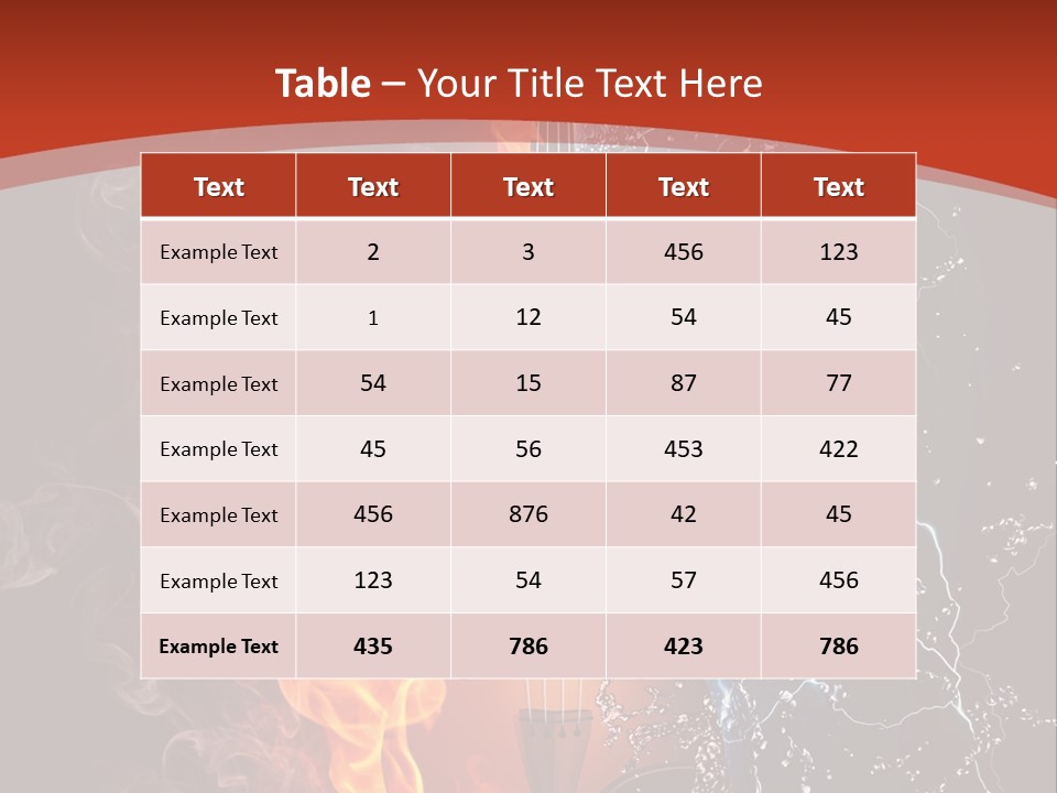 Old Fashioned Stringed Creativity PowerPoint Template
