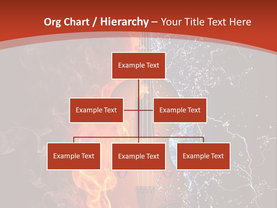 Old Fashioned Stringed Creativity PowerPoint Template
