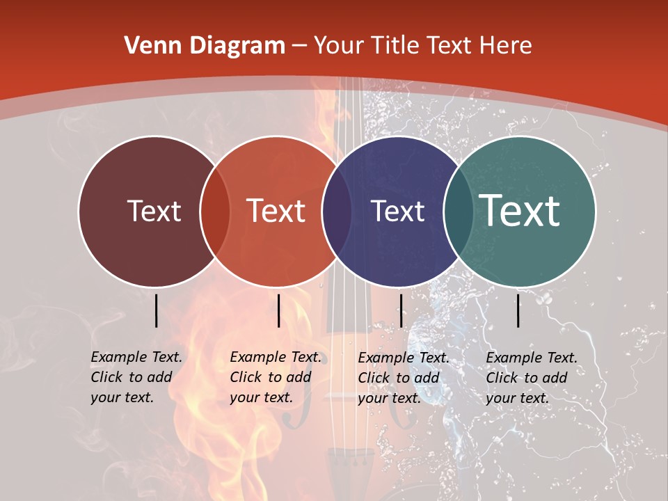 Old Fashioned Stringed Creativity PowerPoint Template