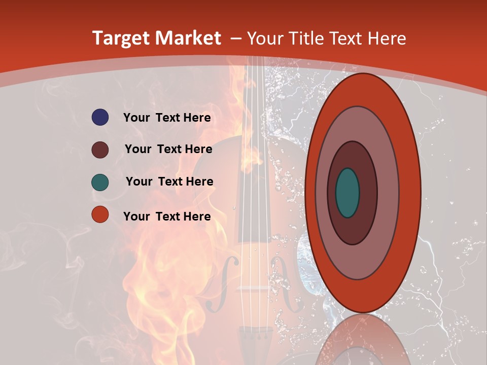 Old Fashioned Stringed Creativity PowerPoint Template