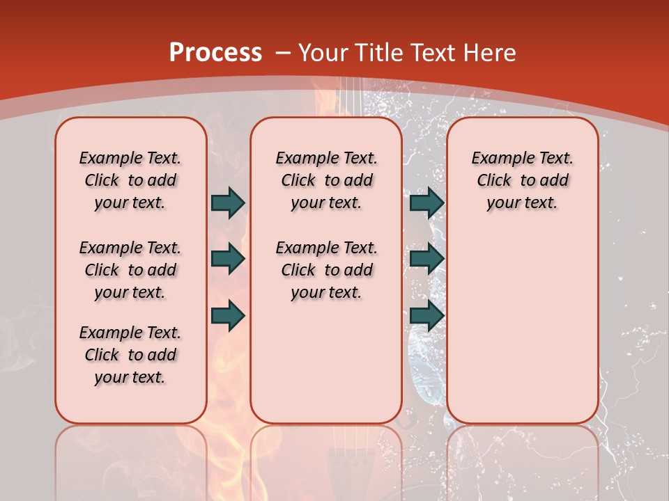 Old Fashioned Stringed Creativity PowerPoint Template