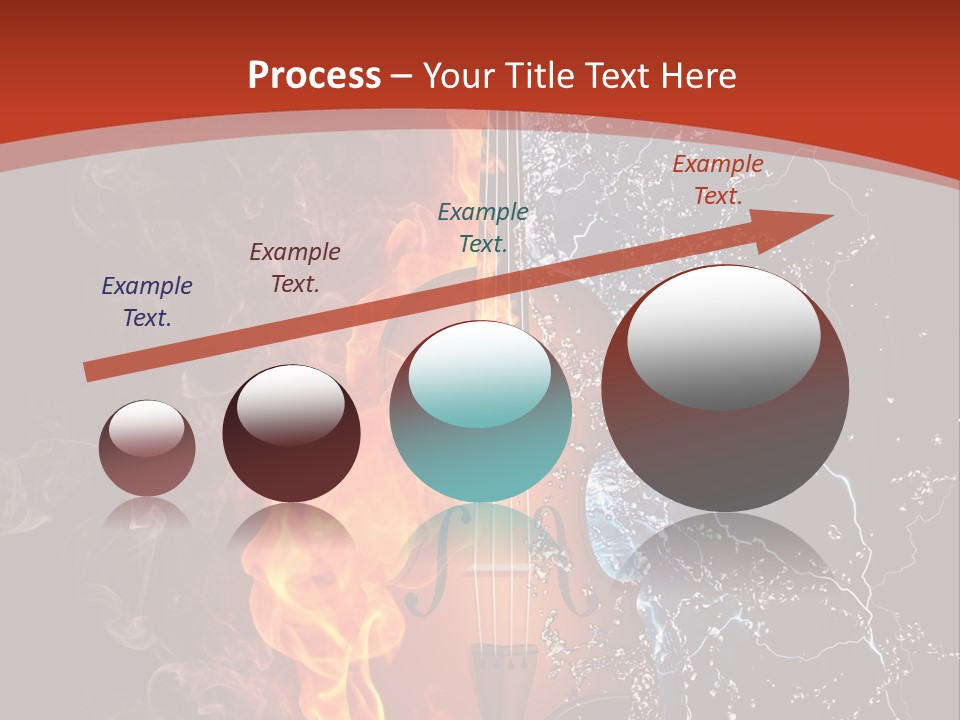 Old Fashioned Stringed Creativity PowerPoint Template