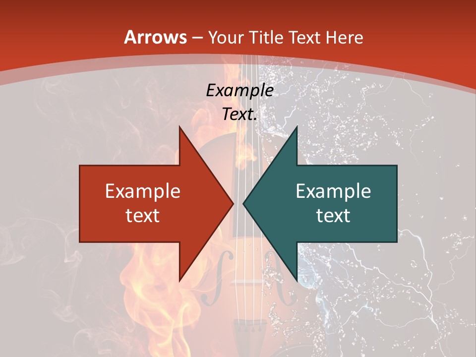 Old Fashioned Stringed Creativity PowerPoint Template