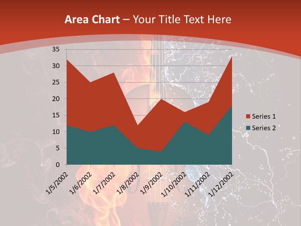 Old Fashioned Stringed Creativity PowerPoint Template