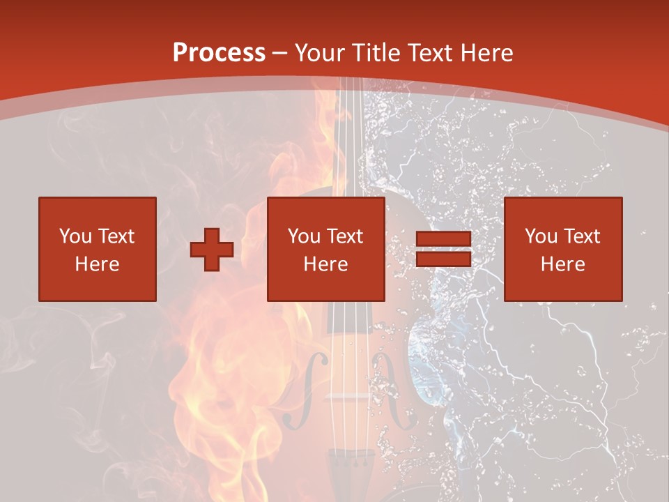 Old Fashioned Stringed Creativity PowerPoint Template