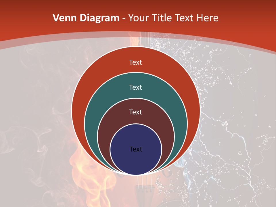 Old Fashioned Stringed Creativity PowerPoint Template