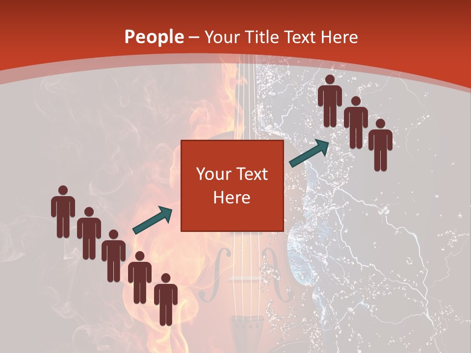 Old Fashioned Stringed Creativity PowerPoint Template