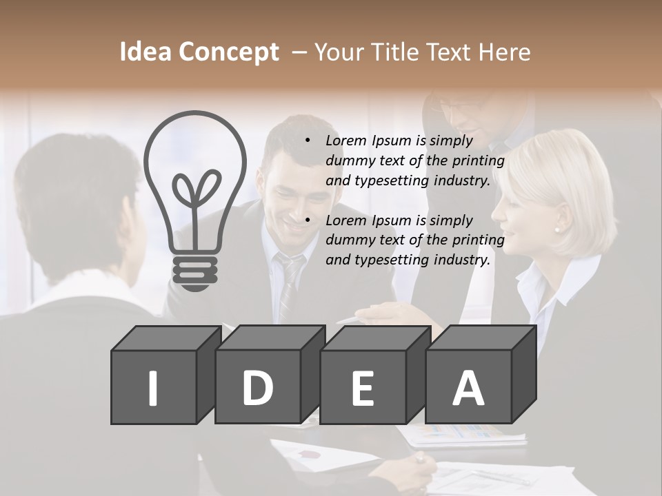 Day Business Lifestyle PowerPoint Template