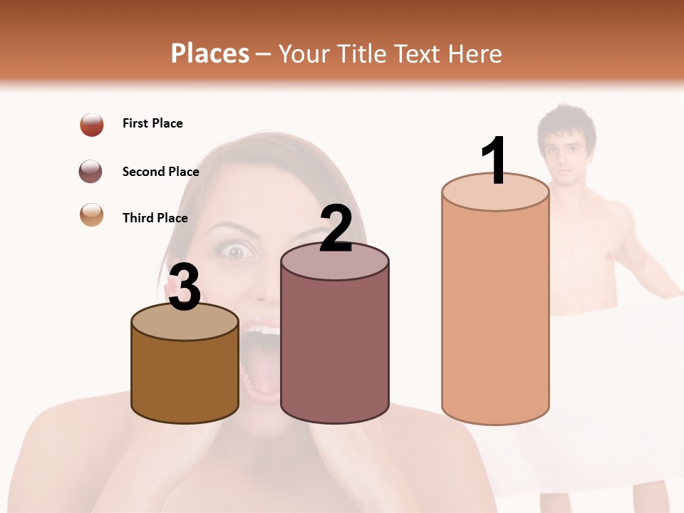 Naked Sensuality Relationship PowerPoint Template