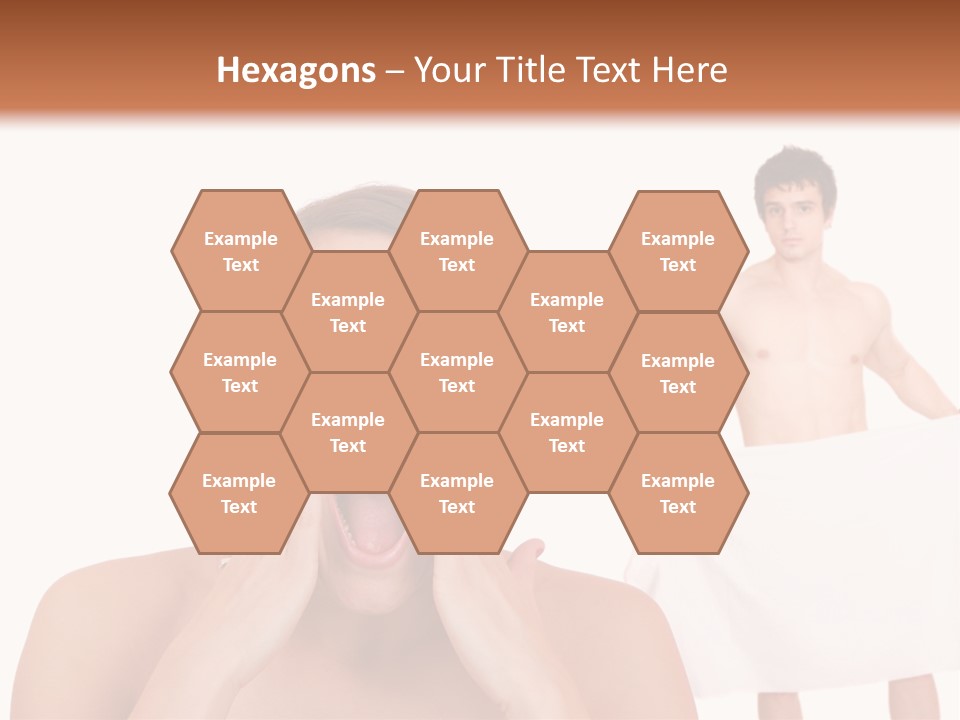 Naked Sensuality Relationship PowerPoint Template