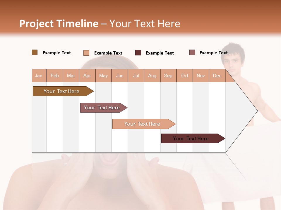 Naked Sensuality Relationship PowerPoint Template