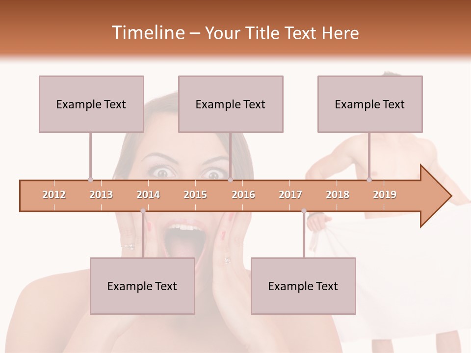 Naked Sensuality Relationship PowerPoint Template