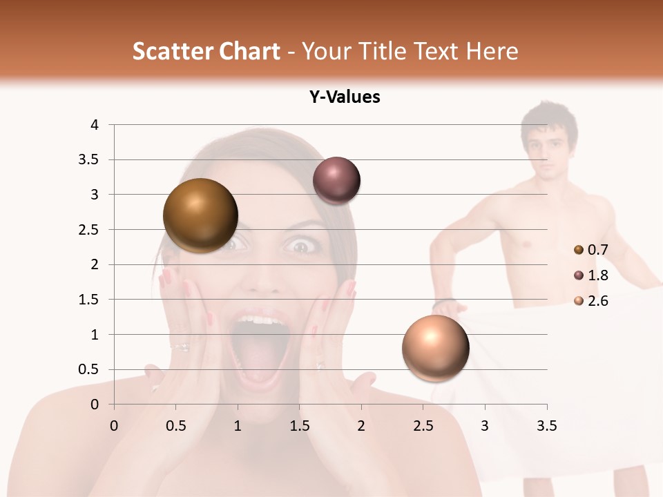 Naked Sensuality Relationship PowerPoint Template