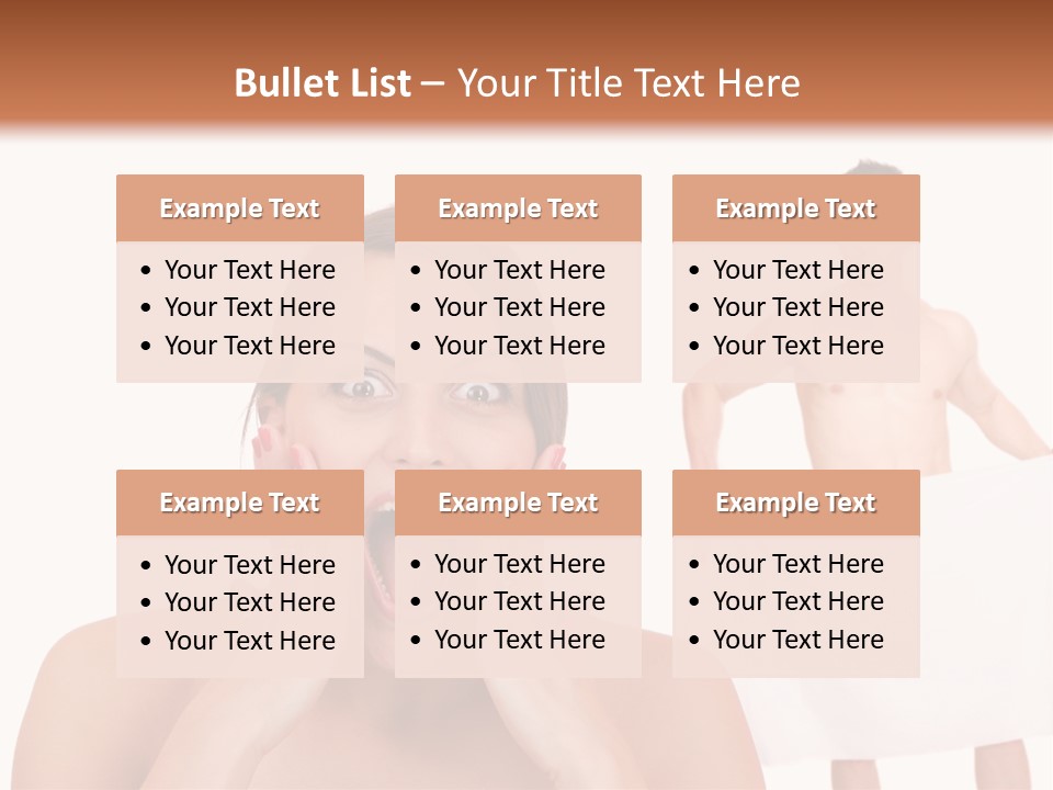 Naked Sensuality Relationship PowerPoint Template