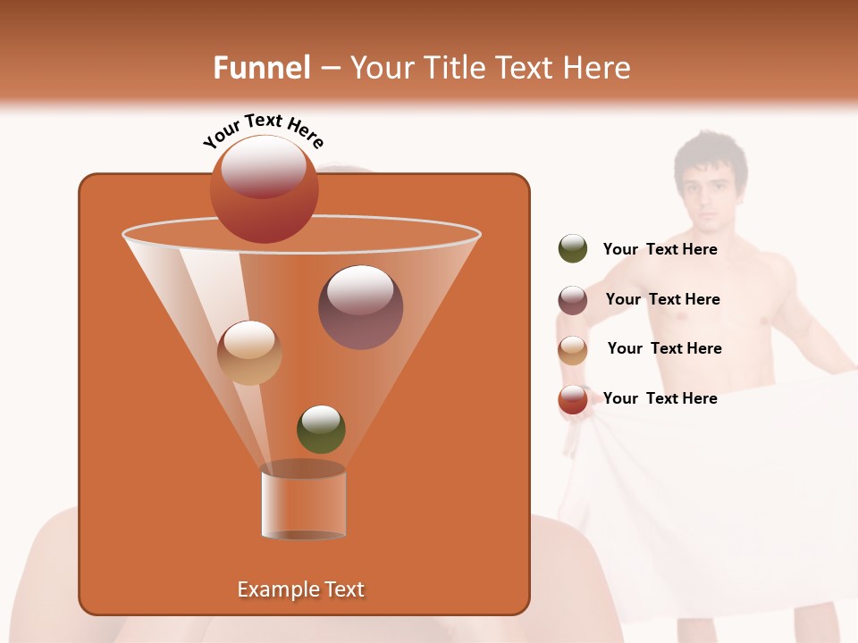 Naked Sensuality Relationship PowerPoint Template