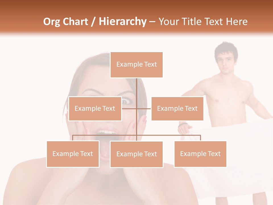 Naked Sensuality Relationship PowerPoint Template