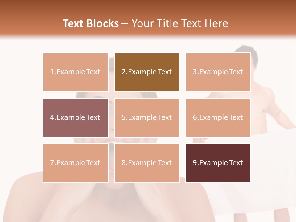 Naked Sensuality Relationship PowerPoint Template