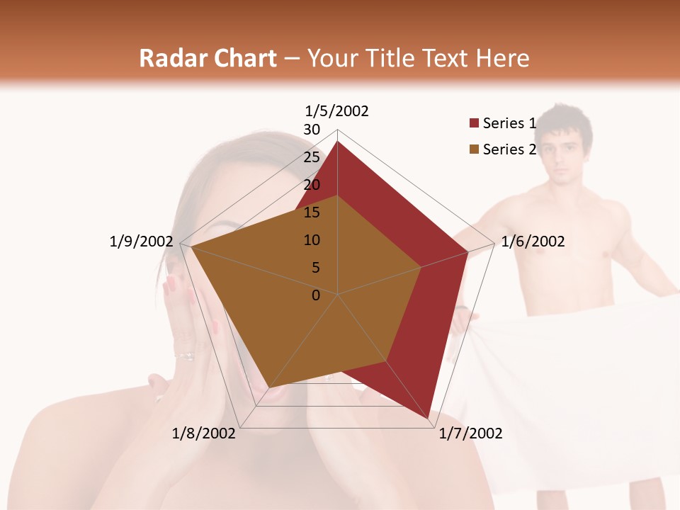 Naked Sensuality Relationship PowerPoint Template