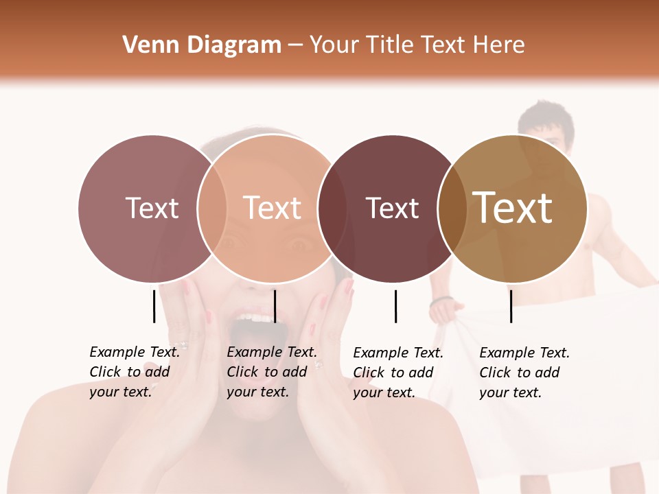 Naked Sensuality Relationship PowerPoint Template