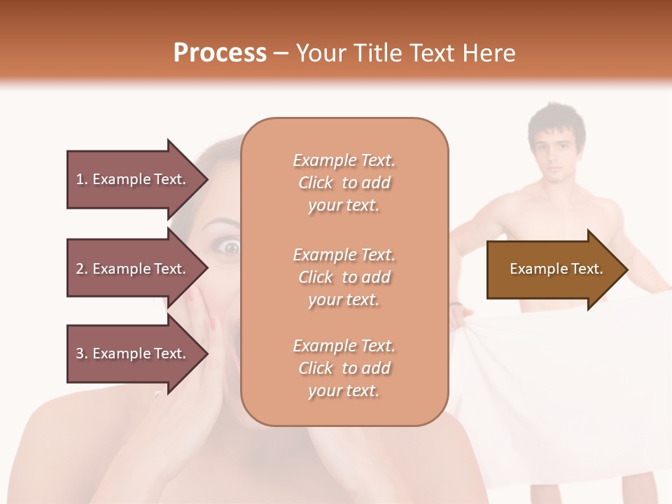 Naked Sensuality Relationship PowerPoint Template