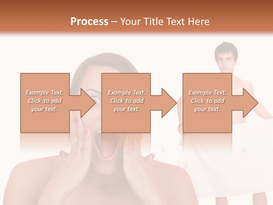 Naked Sensuality Relationship PowerPoint Template